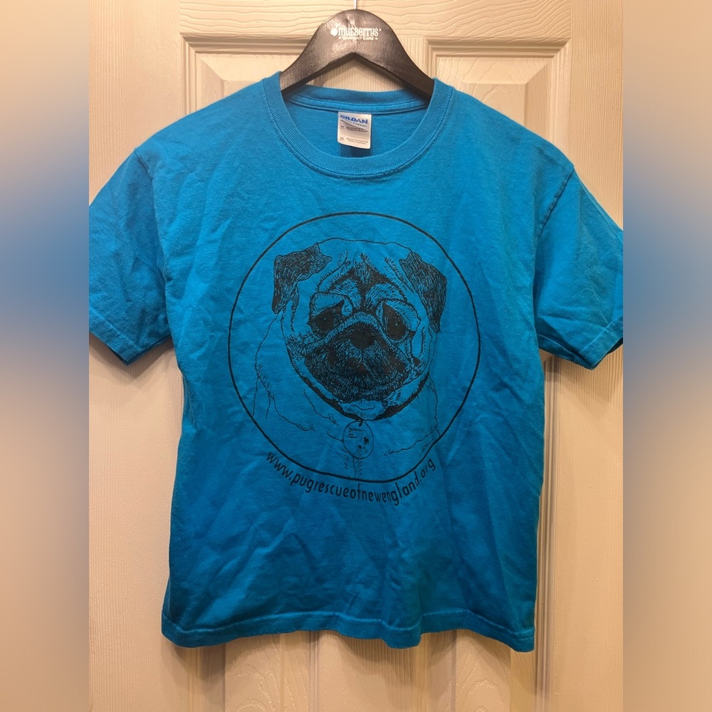 Pugs of New England Vintage Kids Tshirt